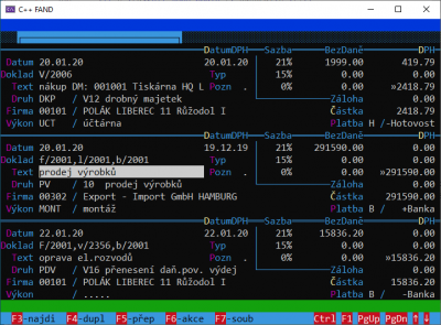 form_pd.png (39.5 KiB) Zobrazeno 104770 x Formulář v peněžním deníku v Účtu 2020 v C++ FAND